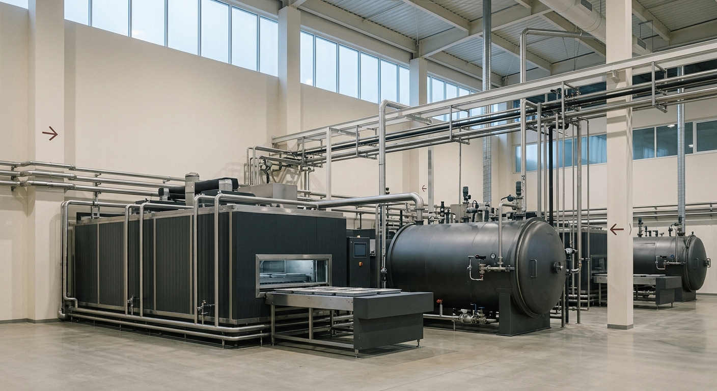 Deep processing interior