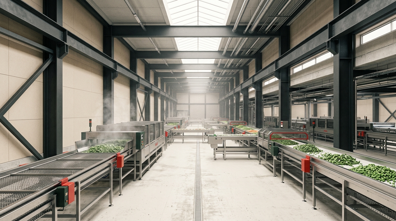 Processing infrastructure interior