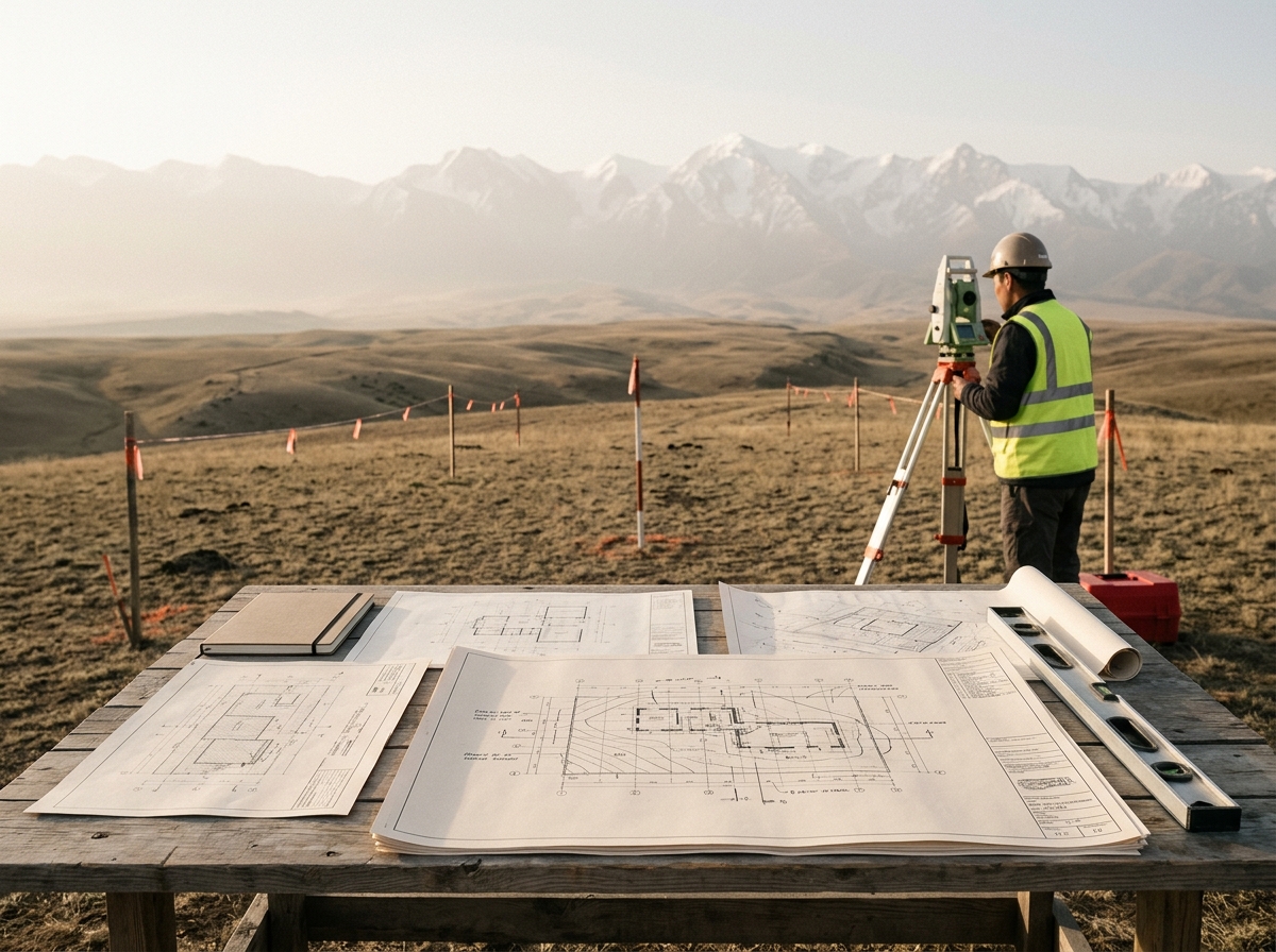 Project structuring and site planning